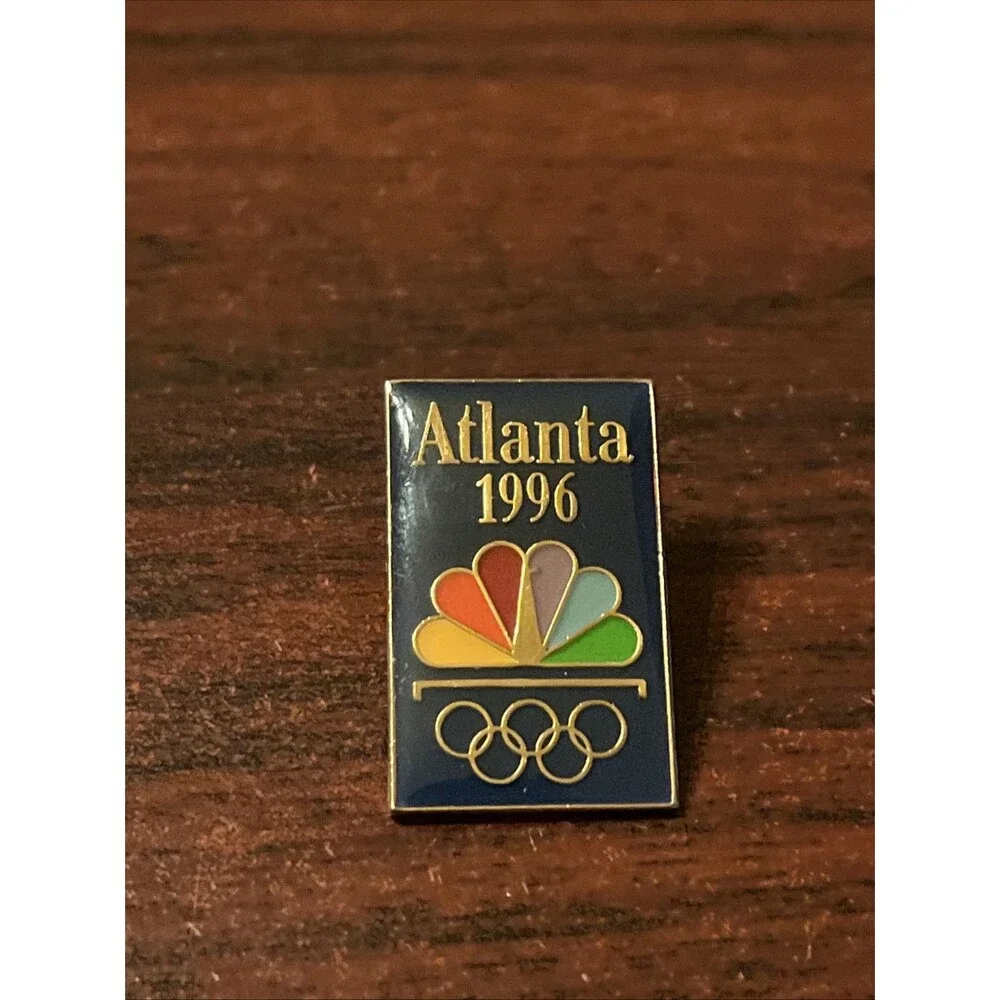1996 Atlanta Olympics NBC‎ Peacock Lapel Hat Pin